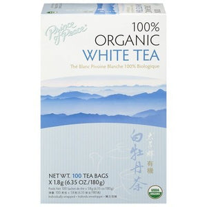 Prince Of Peace Tea, White 100 Bag [UNFI #46913]