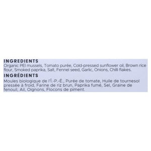 Scout Pei Mussels Smkd Tomato Sce 6/3.5 Oz [UNFI #82716]