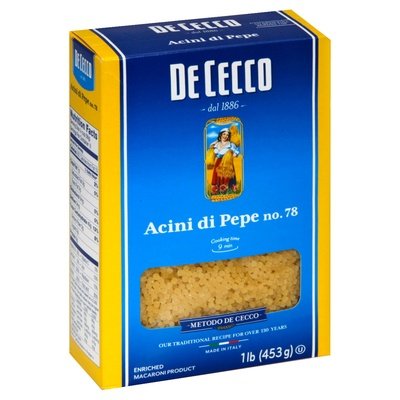 Dececco Pasta Acini De Pepe 20/16 Oz [UNFI #64873]