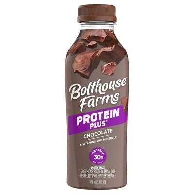BOLTHOUSE,PROTEIN PLUS CH 6/450ML [Charlies #033-05795]