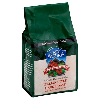 Cafe Altura Italian, Dark Roast 6/1.25 Lb [UNFI #30652]