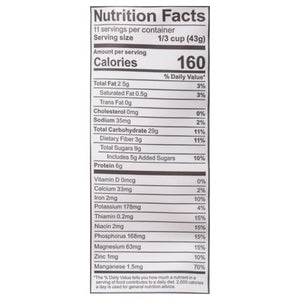 OG2 One Degree Organic Foods Sprouted Oatmeal,Appl Cinnamn 6/18 OZ [UNFI #25933]