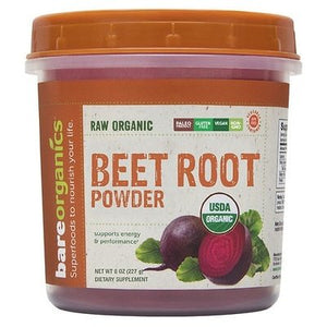 Bare Organics Beet Root Powder 8 Oz [UNFI #68607]