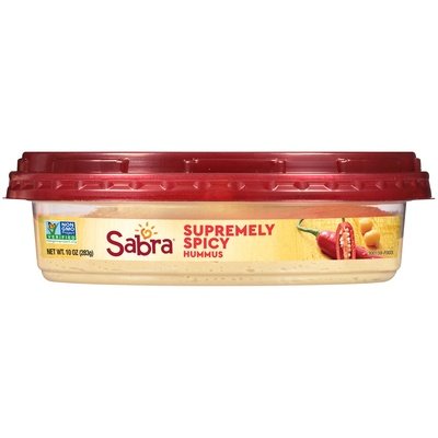 Sabra Go Mediterranean Hummus Supremely Spicy 12/10 Oz [Peterson #15217]