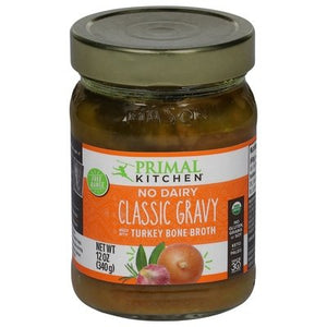 Primal Kitchen Gravy Turkey Bone Broth Clssc 6/12 OZ [UNFI #81026]
