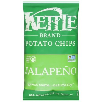 Kettle Brand Jalapeno  12/7.5 Oz [UNFI #25275]