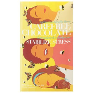 The Functional Chocolate Co Carefree Chocolate Bar 12/1.75 Oz [UNFI #85334]