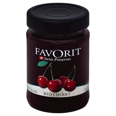 Favorit Red Chry Preserv 6/12.3 OZ [UNFI #76571]