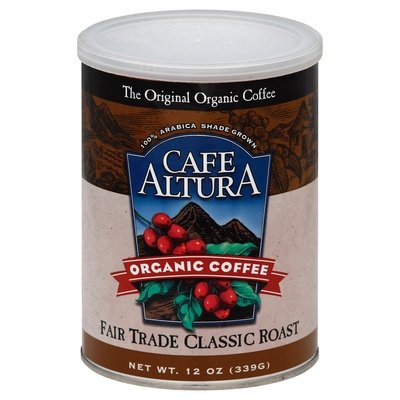 Cafe Altura Fair Trade, Classic Roast 6/12 Oz [UNFI #23208]
