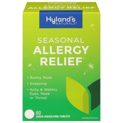 Hylands Seasonal Allergy Relief 60 Tab [UNFI #61480]