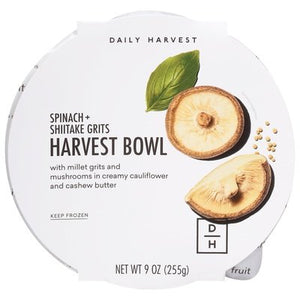 Daily Harvest Spinach,Shiitake Grits 8/9 Oz    [UNFI #08747]