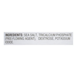 Hain Iodized Sea Salt 8/21 OZ [UNFI #07266]