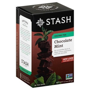 Stash Choc Mint Olng Tea 6/18 BAG [UNFI #62957]