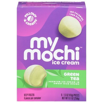 Mymo Mochi Green Tea 12/9.1 OZ [UNFI #25369]