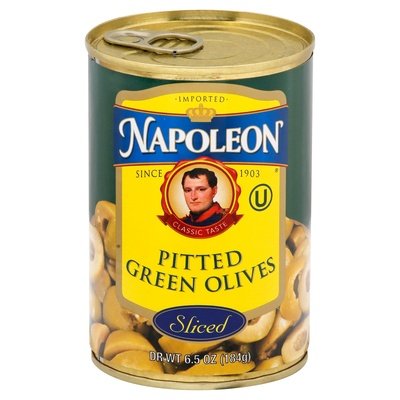 Nap Sliced Green Olives 12/7 OZ [UNFI #62546]