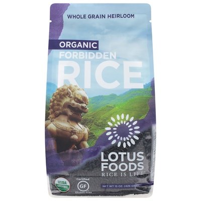 OG1 Lotus Forbidden Rice 6/15 OZ [UNFI #31147]