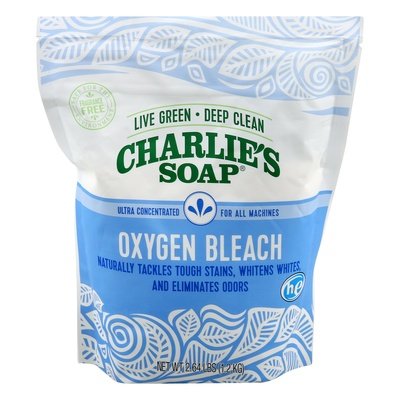 Charlies Soap Oxygen Bleach Fragrance Free 6/2.64 LB [UNFI #80198] T