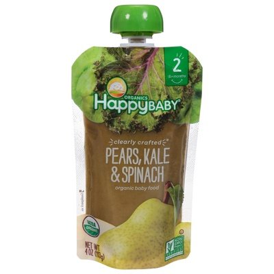 OG2 Happy Baby StgPears Kale Spinach 16/4 OZ [UNFI #26827]