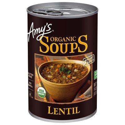 OG2 Amys Soup Lentil 12/14.5 OZ [UNFI #77140]
