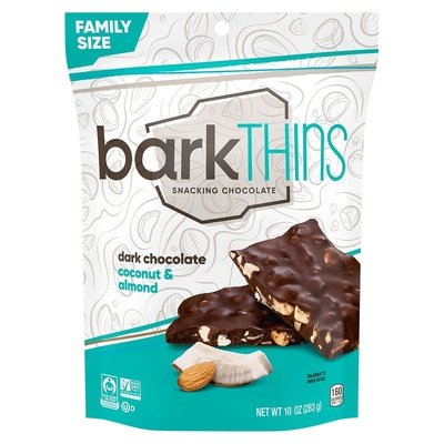 Bark Thins Dark Chocolate Coconut Almond 9/10 Oz [UNFI #47095]