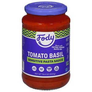 Fody Low Fodmap Tomato Basil Sauce 6/19.4 OZ [UNFI #21118]
