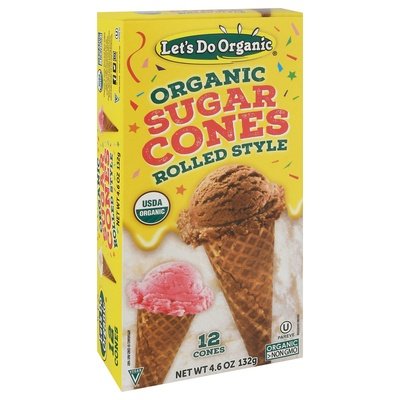 OG2 Lets Do Ice Cream Cones Sugar 12/4.6 OZ [UNFI #37892]