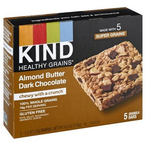 Kind Dark Choc Almond Butter Bar 8/5/1.2 OZ [UNFI #21052]