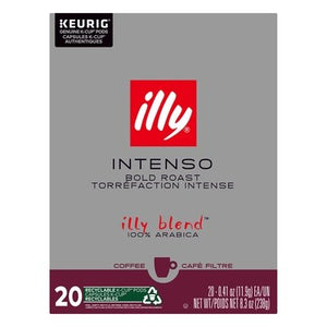 Illy Caffe Intenso Kcup Keurig 4/20 Ct [UNFI #22008]