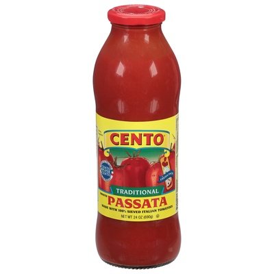 Cento Traditional Passata 6/24 Oz [UNFI #27705]