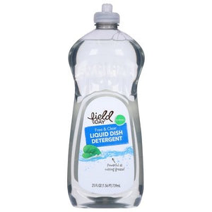 Field Day Liquid Dish Detergent Fr&Clear 12/25 Oz [UNFI #5788]