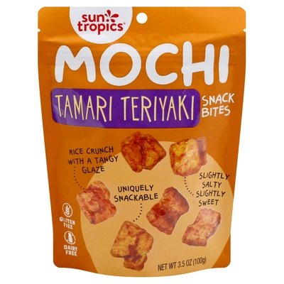 Sun Tropics Mochi Bites Tamari Soy Sauce 12/3.5 Oz [UNFI #25878]