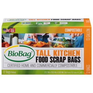 Biobag Waste BagGal 12/12 CT [UNFI #60883] T