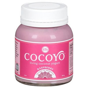 Gts Cocoyo Raspberry Yog 6/8 OZ [UNFI #51019]