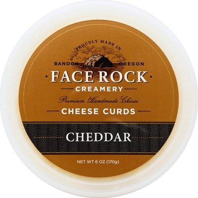 Face Rock Creamery Curds Cheddar Plain 12/6 Oz [Peterson #27706]