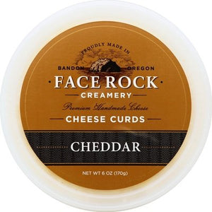 Face Rock Creamery Curds Cheddar Plain 12/6 Oz [Peterson #27706]