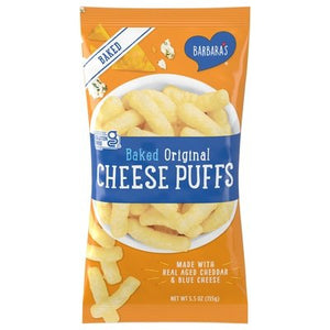 Barbaras Cheese Puffs Baked Original 12/5.5 OZ [UNFI #35033]