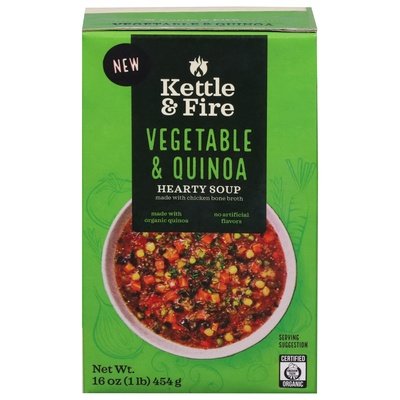 Kettle & Fire Vegetable, Quinoa 6/16 Oz [UNFI #48227]