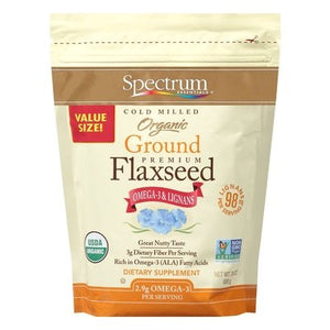 OG1 Spectrum Essentials Ground Flaxseed 24 OZ [UNFI #48757] T