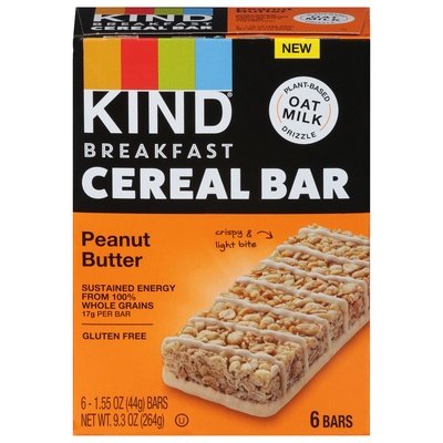 Kind Peanut Butter Cereal Bar 6/6/1.55 Oz [UNFI #45196]