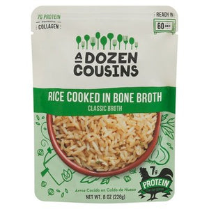 A Dozens Cousins Rice Classic Broth 6/8 OZ [UNFI #13035]