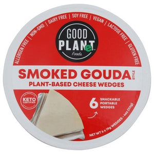 Good Planet Foods Cheese Wedges Smoked Gouda 9/4 OZ [UNFI #10730]