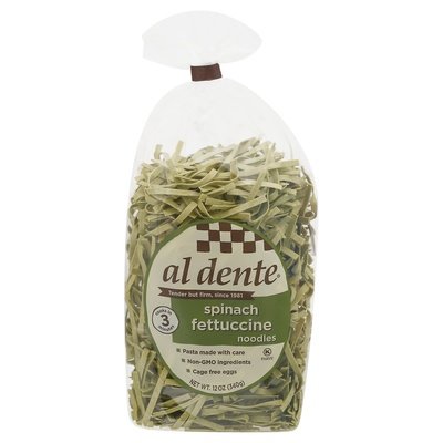 Al Dente Spinach Fett 6/12 OZ [UNFI #72998]