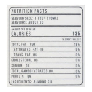 Fresh Vintage Farms Almond Oil 6/12.68 Z [UNFI #21849]