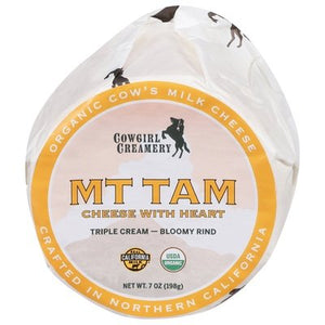 Cowgirl Creamery Mt Tam Organic Ew 12/7 Oz [Peterson #31176]