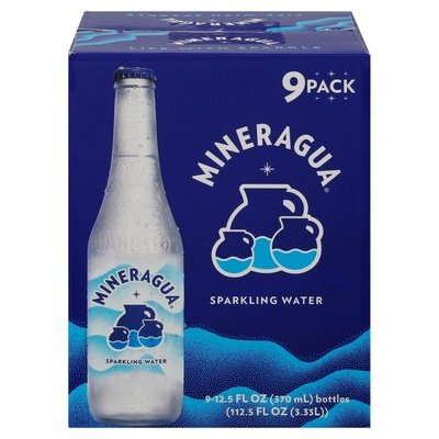 Mineragua Plain Sparkling Water 1/9/12.5 OZ [UNFI #82390] T