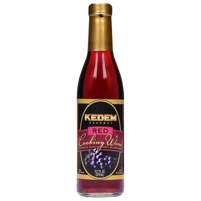 Kedem Cooking Wine, Red 12/12.7 Oz [UNFI #32462]