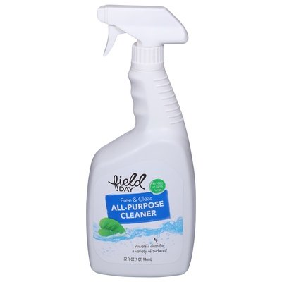 Field Day Free & Clear All Purp Cleaner 8/32 OZ [UNFI #07969] T