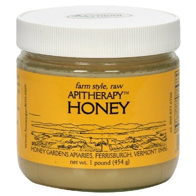 Honey Gardens Apitherapy Raw Honey 4/1 LB [UNFI #40078]