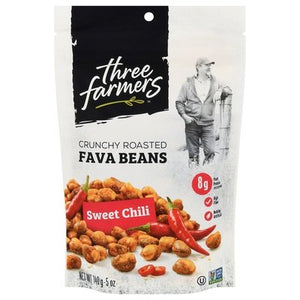 Three Farmers Sweet Chili Roasted Fava Beans 6/5 Oz [UNFI #35384]