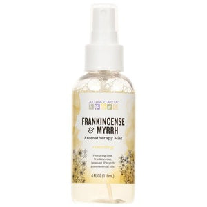 Aura Cacia Frankincense & Myrrh Mist 4 Oz [UNFI #51536]
